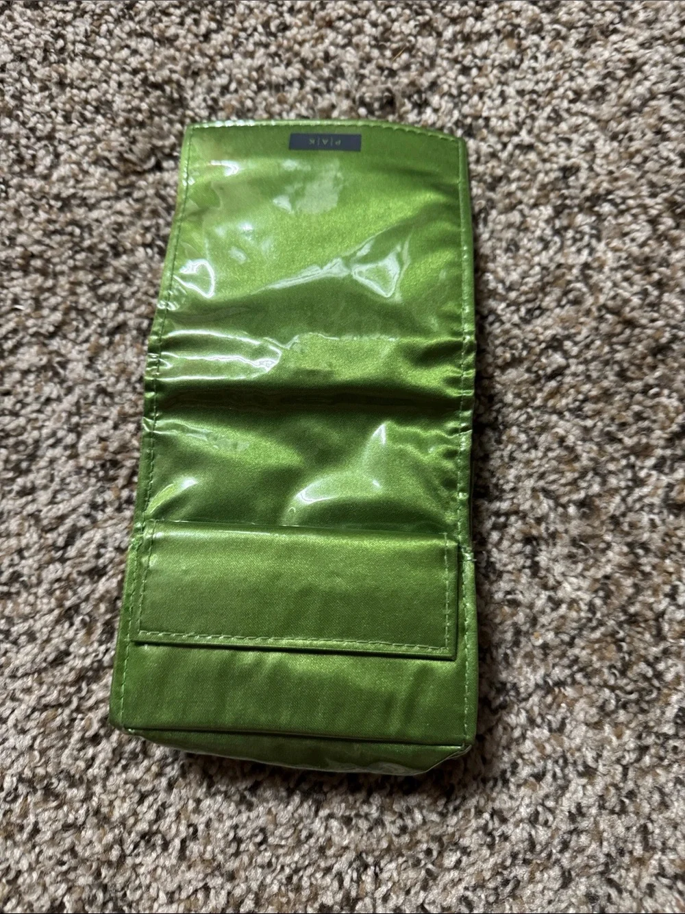 Green Kids Foldable Accessory Pouch